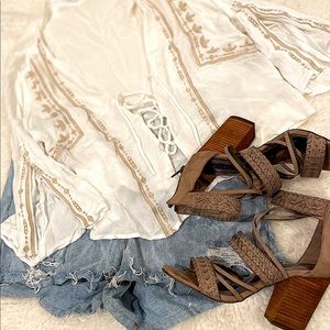 Savanah embroidered blouse